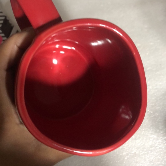 Rae Dunn Santa Mug Holiday Red Ceramic Cup Decor Gift Christmas Gift Clause - Picture 7 of 10